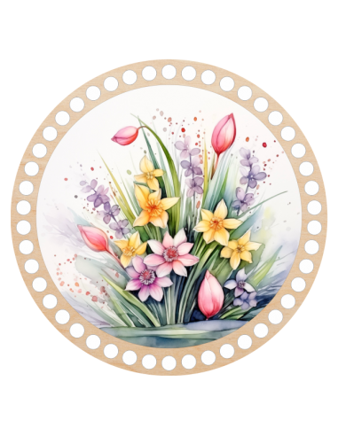 Baza do szydełkowania z nadrukiem -...