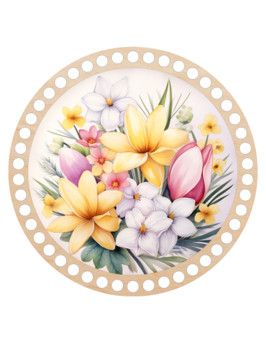 Baza do szydełkowania z nadrukiem -...