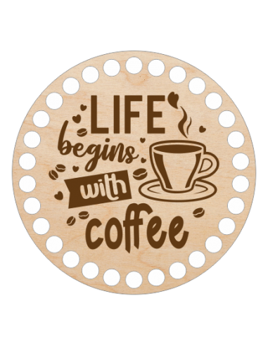 Baza do szydełkowania z grawerem -...