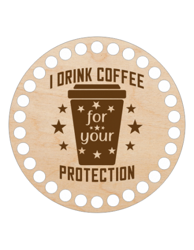 Baza do szydełkowania z grawerem -...