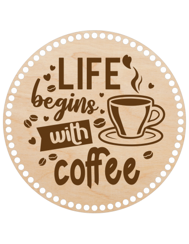 Baza do szydełkowania z grawerem -...