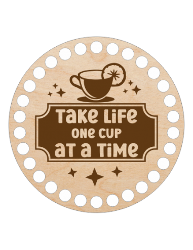 Baza do szydełkowania z grawerem -...