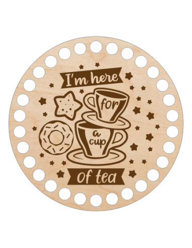 Baza do szydełkowania z grawerem -...