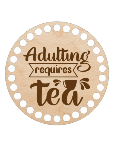 Baza do szydełkowania z grawerem -...