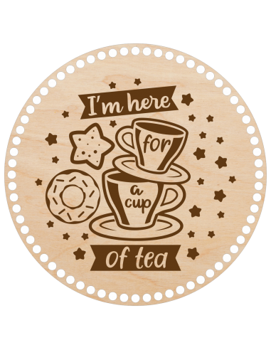 Baza do szydełkowania z grawerem -...