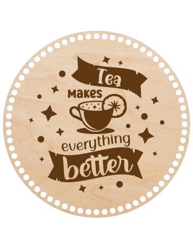 Baza do szydełkowania z grawerem -...