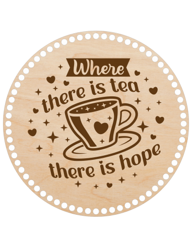 Baza do szydełkowania z grawerem -...