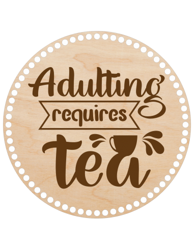 Baza do szydełkowania z grawerem -...