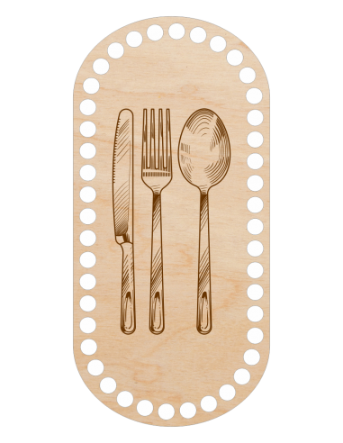 Baza do szydełkowania z grawerem -...