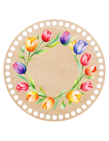 Baza do szydełkowania z nadrukiem -...