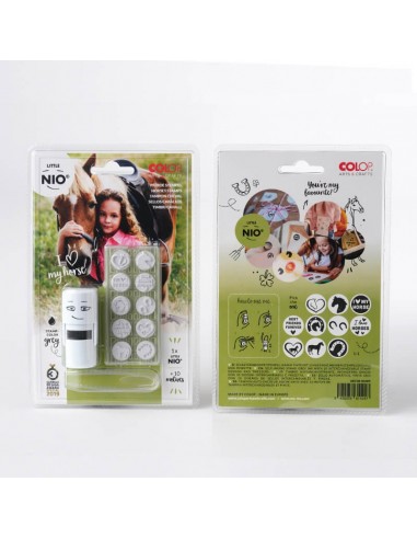 Pieczątka Little NIO Colop - Konie -...