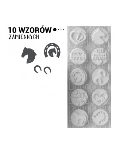 Pieczątka Little NIO Colop - Konie -...