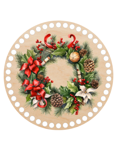 Baza do szydełkowania z nadrukiem -...