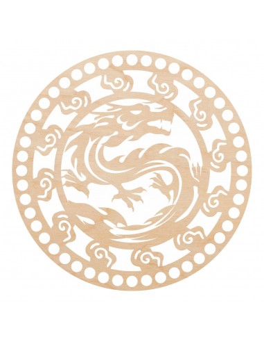 Baza do szydełkowania - Dragon 1