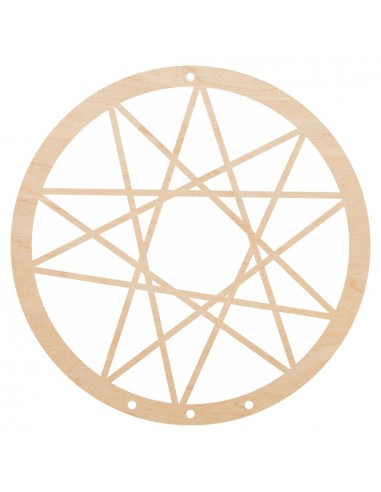 Baza łapacza snów - koło 17 cm -  wz 01