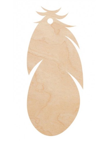 Pióro ze sklejki - 11 cm - wz 01