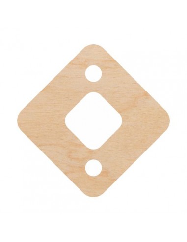 Łącznik ze sklejki - kwadrat 28 mm z...