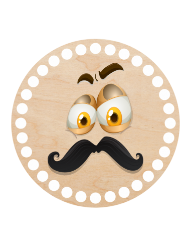 Baza do szydełkowania z nadrukiem -...