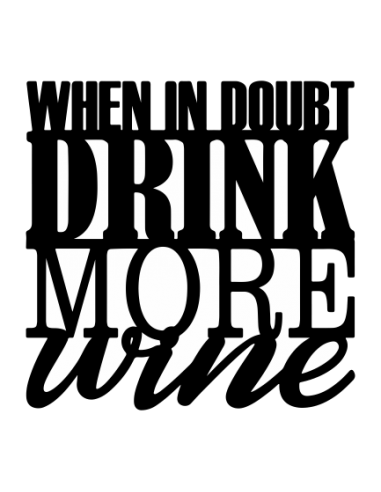 Zestaw 6 podkładek pod kubek - wino