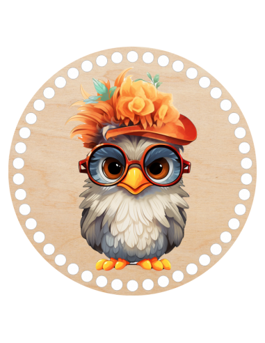 Baza do szydełkowania z nadrukiem -...