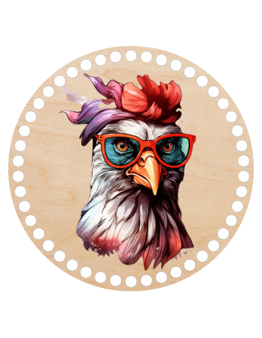 Baza do szydełkowania z nadrukiem -...