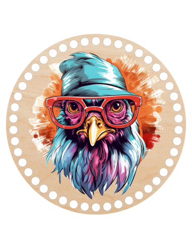 Baza do szydełkowania z nadrukiem -...