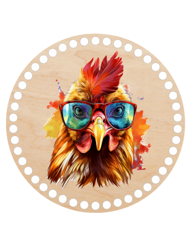 Baza do szydełkowania z nadrukiem -...