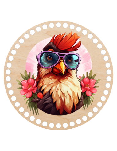 Baza do szydełkowania z nadrukiem -...