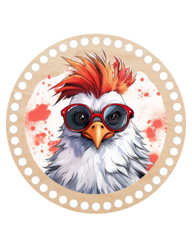 Baza do szydełkowania z nadrukiem -...