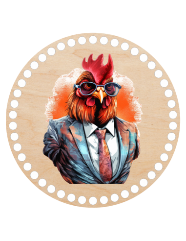 Baza do szydełkowania z nadrukiem -...