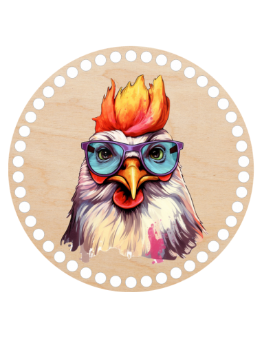 Baza do szydełkowania z nadrukiem -...