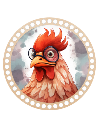 Baza do szydełkowania z nadrukiem -...