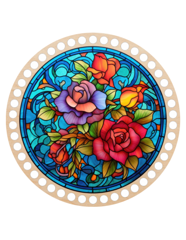 Baza do szydełkowania z nadrukiem -...