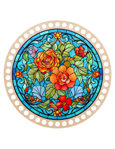 Baza do szydełkowania z nadrukiem -...