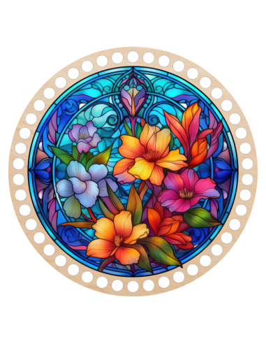 Baza do szydełkowania z nadrukiem -...