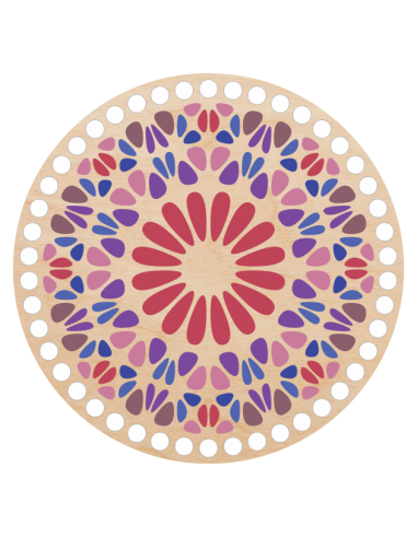 Baza do szydełkowania z nadrukiem -...