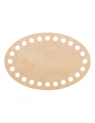 Baza do szydełkowania - pełna - elipsa