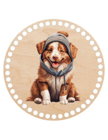 Baza do szydełkowania z nadrukiem -...