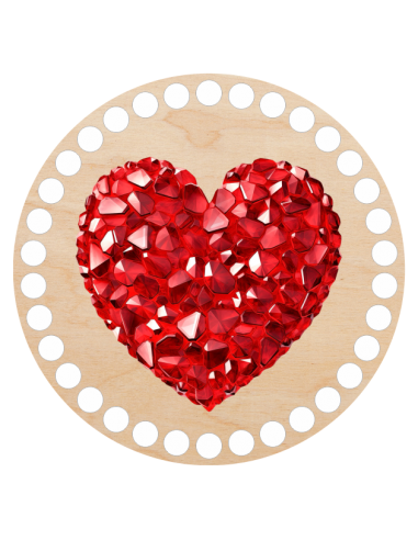 Baza do szydełkowania z nadrukiem -...