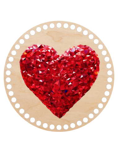 Baza do szydełkowania z nadrukiem -...