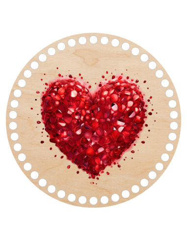 Baza do szydełkowania z nadrukiem -...