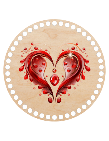 Baza do szydełkowania z nadrukiem -...