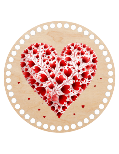 Baza do szydełkowania z nadrukiem -...