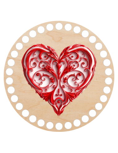 Baza do szydełkowania z nadrukiem -...