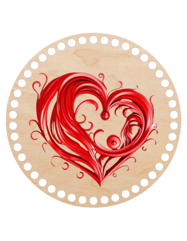 Baza do szydełkowania z nadrukiem -...