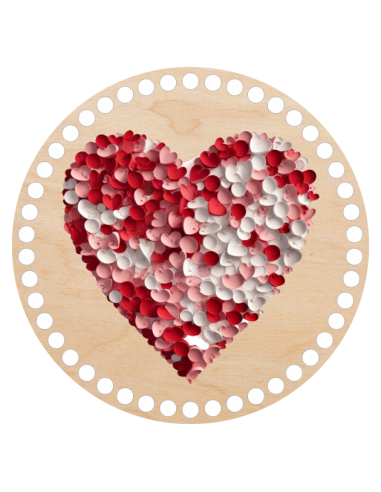 Baza do szydełkowania z nadrukiem -...